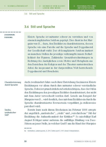 Produktbild: Die Marquise von O... von Heinrich von Kleist