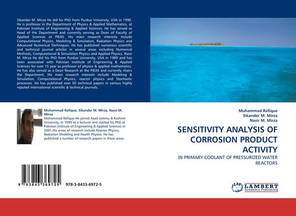 Produktbild: Sensitivity Analysis Of Corrosion Product Activity