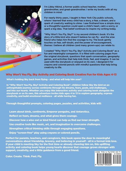 Produktbild: Why Won't You Fly, Sky? Activity and Coloring Book