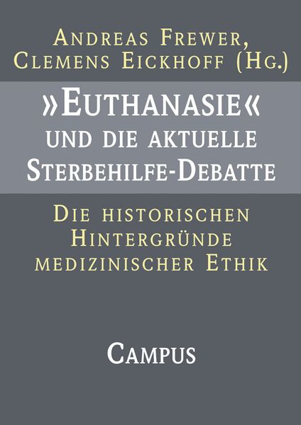 Produktbild: &raquo;Euthanasie&laquo; und die aktuelle Sterbehilfe-Debatte
