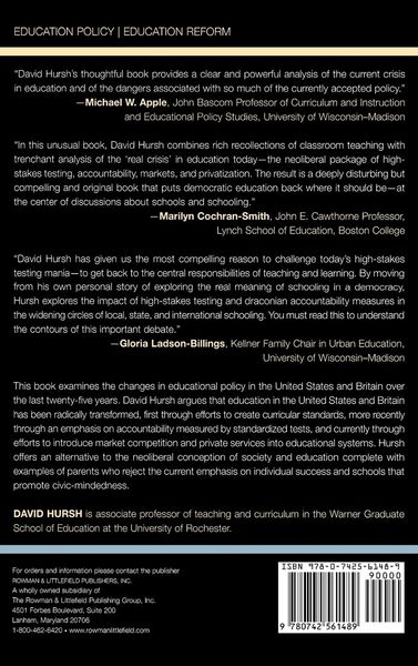 Produktbild: High-Stakes Testing and the Decline of Teaching and Learning
