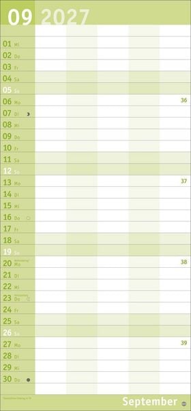 Produktbild: Basic Familienplaner 2027