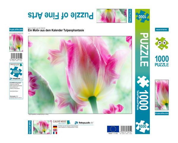 Produktbild: CALVENDO Puzzle Ein Motiv aus dem Kalender Tulpenphantasie | 1000 Teile Lege-Gr&ouml;&szlig;e 64x48cm Foto-Puzzle f&uuml;r gl&uuml;ckliche Stunden