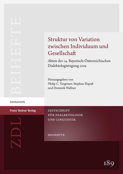 Produktbild: Struktur von Variation zwischen Individuum und Gesellschaft