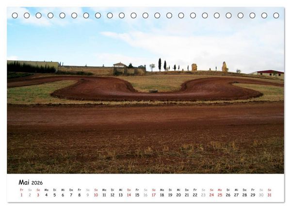 Produktbild: Camino Frances - Jakobsweg (Tischkalender 2026 DIN A5 quer), CALVENDO Monatskalender
