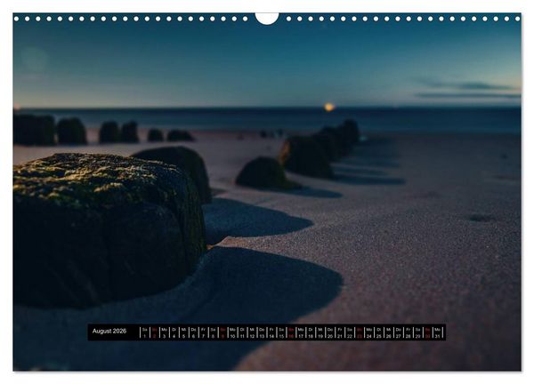 Produktbild: Abendlicht &uuml;ber der Nordsee (Wandkalender 2026 DIN A3 quer), CALVENDO Monatskalender