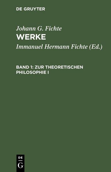 Produktbild: Zur theoretischen Philosophie I