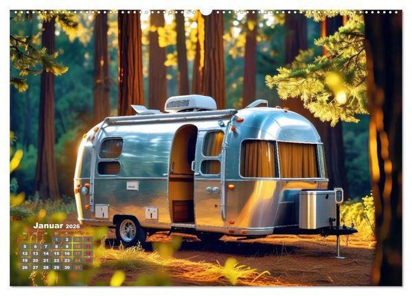 Produktbild: Vanlife - Caravan Abenteuer (Wandkalender 2026 DIN A2 quer), CALVENDO Monatskalender