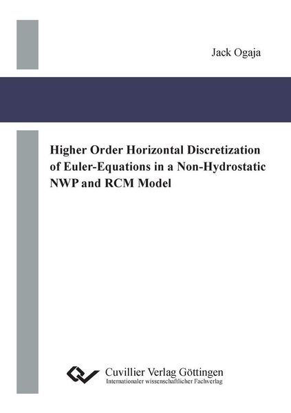 Produktbild: Higher Order Horizontal Discretization of Euler-Equations in a Non-Hydrostatic NWP and RCM Model