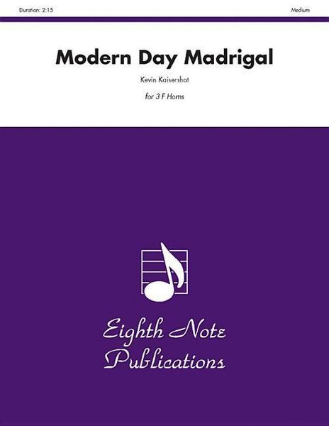 Produktbild: Kaisershot, K: Modern Day Madrigal