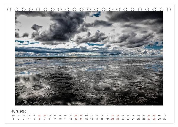 Produktbild: Friedrichskoog Spitze (Tischkalender 2026 DIN A5 quer), CALVENDO Monatskalender