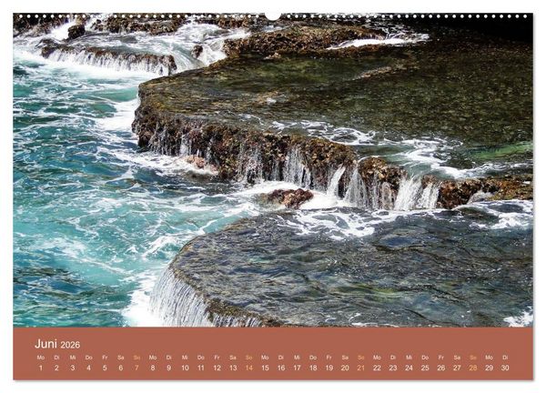 Produktbild: ABC: Aruba - Bonaire - Cura&ccedil;ao (Wandkalender 2026 DIN A2 quer), CALVENDO Monatskalender
