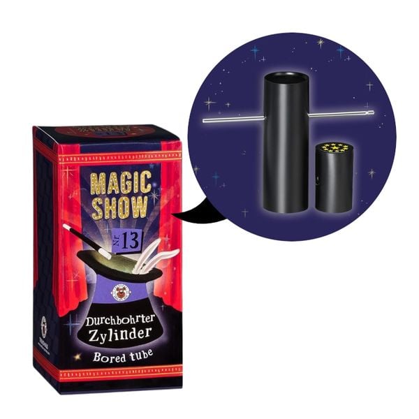 Produktbild: MAGIC SHOW TRICK 13 DURCHBOHRTER ZYLINDE