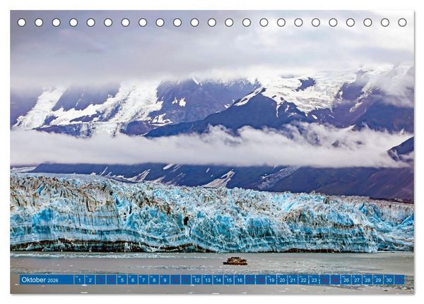 Produktbild: Von Vancouver nach Alaska (Tischkalender 2026 DIN A5 quer), CALVENDO Monatskalender