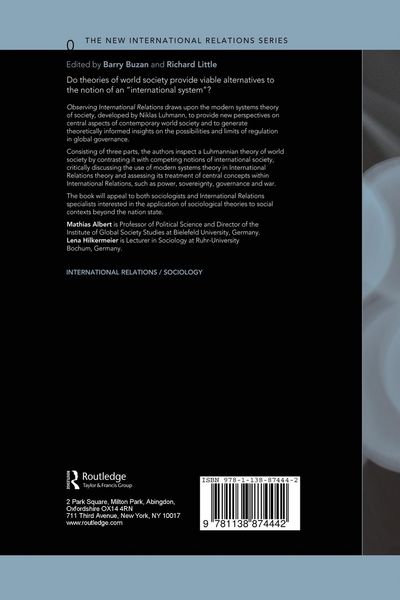 Produktbild: Observing International Relations