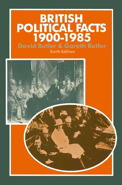 Produktbild: British Political Facts 1900-1985