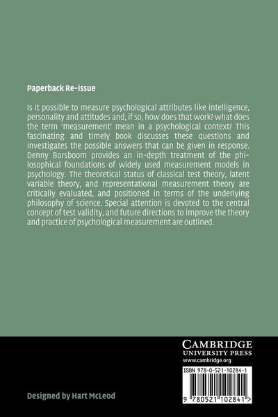 Produktbild: Measuring the Mind