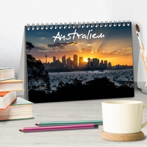 Produktbild: Australien (Tischkalender 2026 DIN A5 quer), CALVENDO Monatskalender