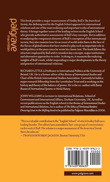 Produktbild: The Anarchical Society in a Globalized World