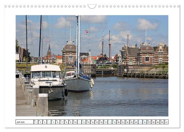 Produktbild: Hollands alte Hansest&auml;dte (Wandkalender 2026 DIN A3 quer), CALVENDO Monatskalender