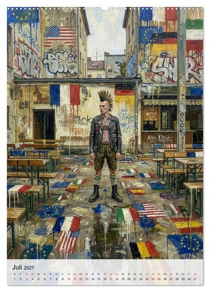 Produktbild: Punk 76 (hochwertiger Premium Wandkalender 2027 DIN A2 hoch), Kunstdruck in Hochglanz