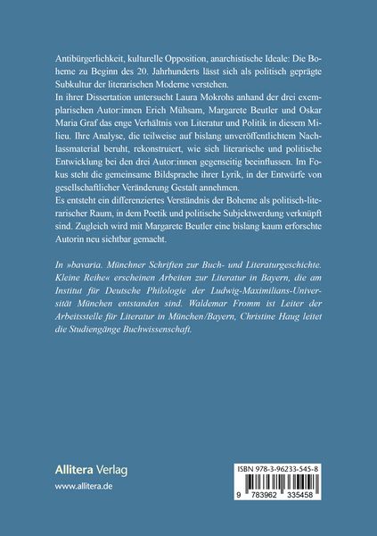 Produktbild: &raquo;Wort, Schrift und Tat&laquo; &ndash; Das Verh&auml;ltnis von Schreiben und Politik in der Boheme