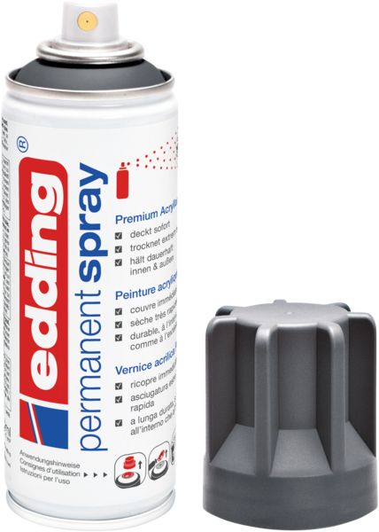 Produktbild: 5200 Permanent Spray, anthrazit matt, 200ml Premium Acryllack