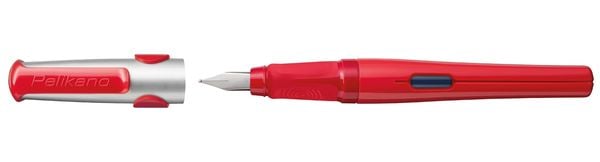 Produktbild: Pelikan F&uuml;ller Pelikano&reg; Original f&uuml;r Rechtsh&auml;nder, Rot, Feder M