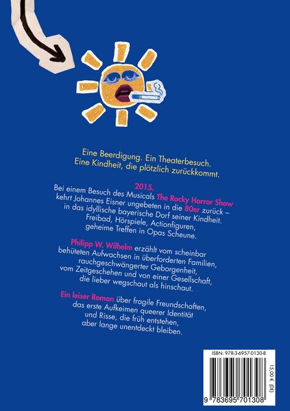 Produktbild: Rosa ist die Welt mit tiefblauen Flecken