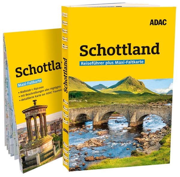 ADAC Reiseführer plus Schottland, Taschenbuch von Wilfried Klöpping, ADAC Reiseführer, 9783956899027