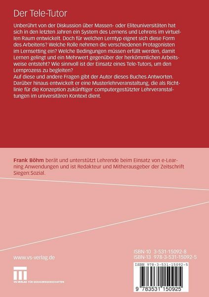 Produktbild: Der Tele-Tutor