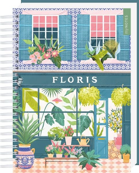 MyNOTES Papeterie: Ringbuch Simply, Katy – Florist Shop, Buch von , arsedition