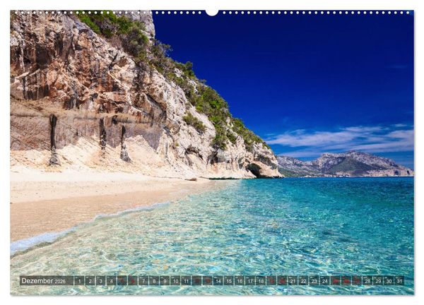 Produktbild: Bella Italia - Berge und Meer (hochwertiger Premium Wandkalender 2026 DIN A2 quer), Kunstdruck in Hochglanz