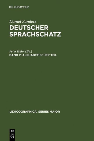 Produktbild: Alphabetischer Teil