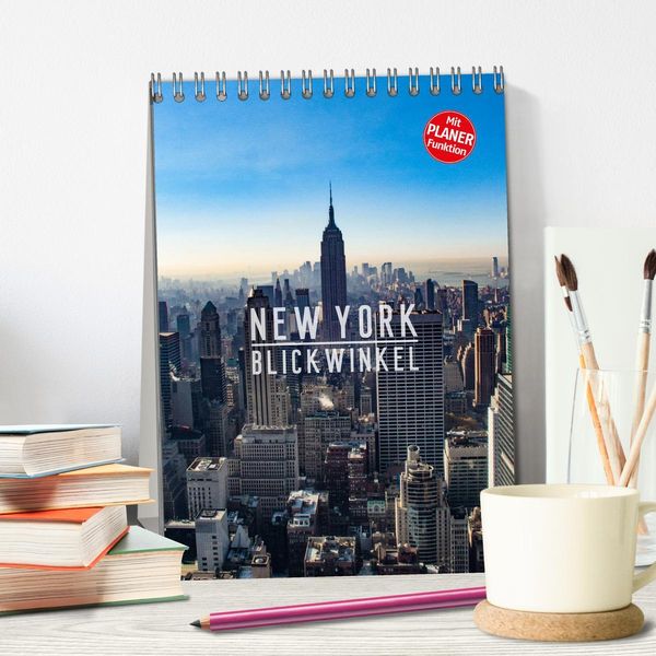 Produktbild: New York - Blickwinkel (Tischkalender 2026 DIN A5 hoch), CALVENDO Monatskalender