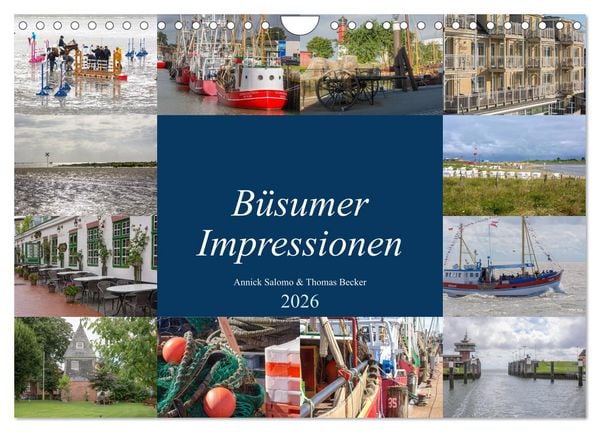 Produktbild: B&uuml;sumer Impressionen (Wandkalender 2026 DIN A4 quer), CALVENDO Monatskalender