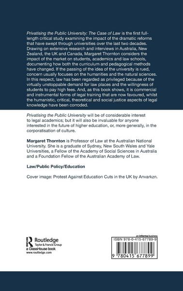Produktbild: Privatising the Public University