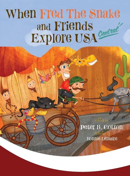 Produktbild: When Fred the Snake and Friends Explore USA Central