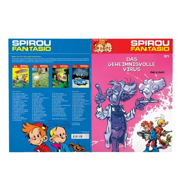 Produktbild: Spirou und Fantasio 31: Das geheimnisvolle Virus