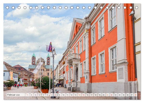 Produktbild: Speyer Impressionen (Tischkalender 2026 DIN A5 quer), CALVENDO Monatskalender