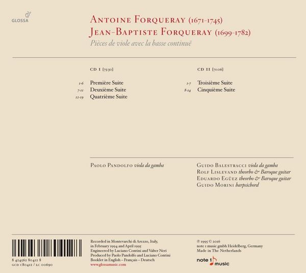 Produktbild: Paolo Pandolfo & Balestracci & Rolf Lislevand: Pieces De Vio
