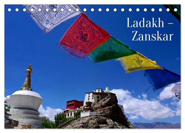 Produktbild: Ladakh - Zanskar (Tischkalender 2026 DIN A5 quer), CALVENDO Monatskalender