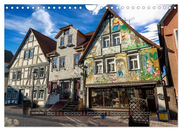 Steinau an der Straße (Wandkalender 2025 DIN A4 quer), CALVENDO Monatskalender