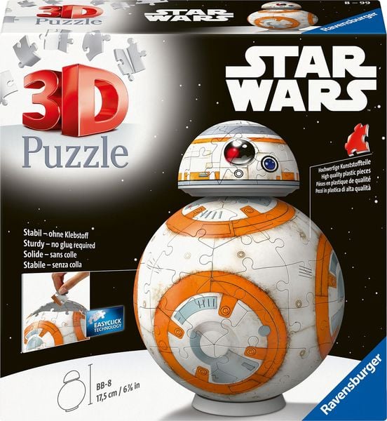 Produktbild: 3D Puzzle Star Wars BB8