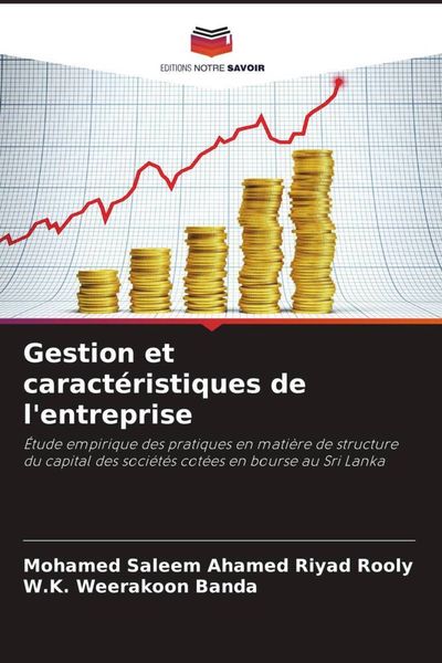 Produktbild: Gestion et caract&eacute;ristiques de l'entreprise