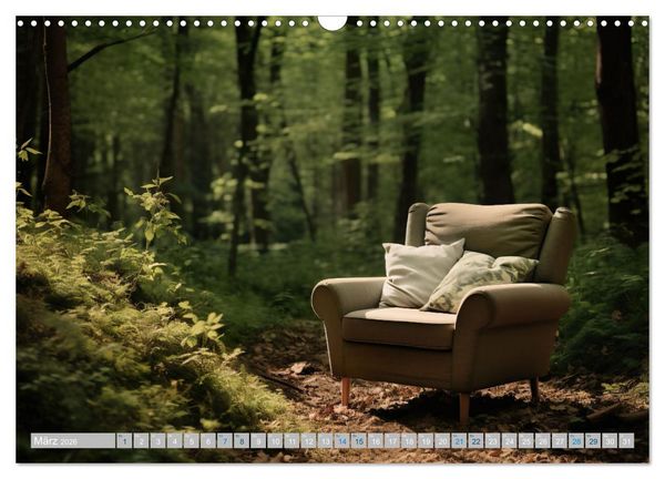 Produktbild: Orte der Ruhe (Wandkalender 2026 DIN A3 quer), CALVENDO Monatskalender
