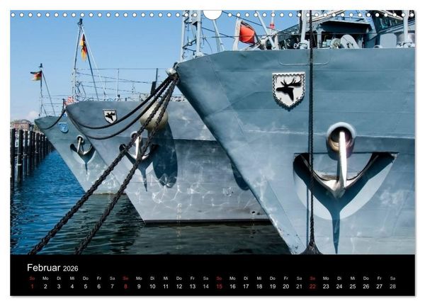 Produktbild: Marinest&uuml;tzpunkt Kiel (Wandkalender 2026 DIN A3 quer), CALVENDO Monatskalender