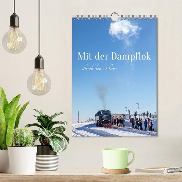 Produktbild: Mit der Dampflok durch den Harz (Wandkalender 2027 DIN A4 hoch), CALVENDO Monatskalender