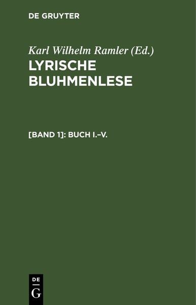 Produktbild: Buch I.&ndash;V.