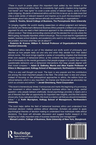 Produktbild: Behavioral Business Ethics